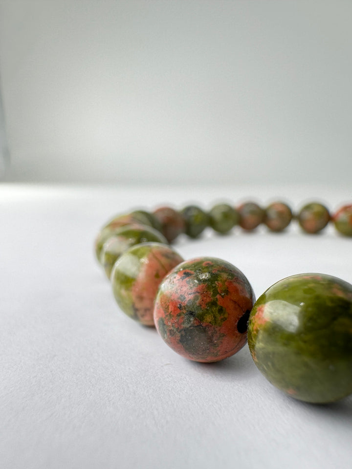 Unakite Jasper Bracelet