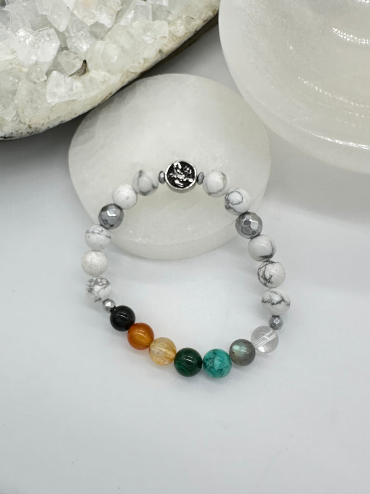 Scorpio Chakra Bracelet (Howlite)