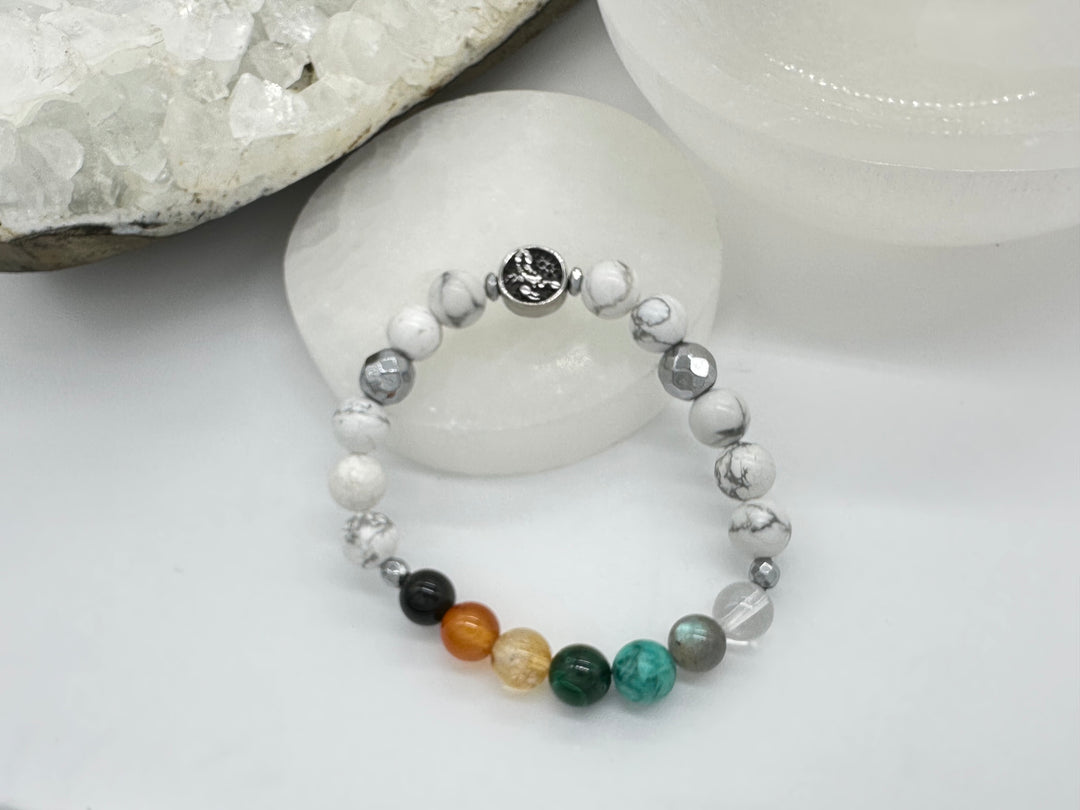 Scorpio Chakra Bracelet (Howlite)