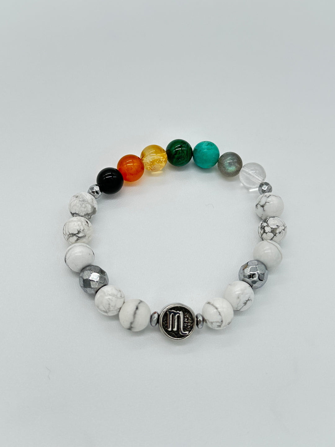 Scorpio Chakra Bracelet (Howlite)