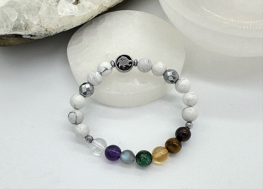 Leo Chakra Bracelet (Howlite)