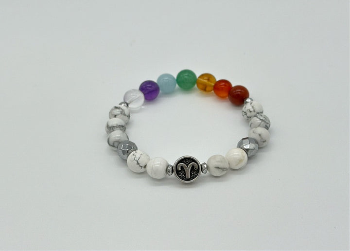 Aries Chakra Bracelet (Howlite)