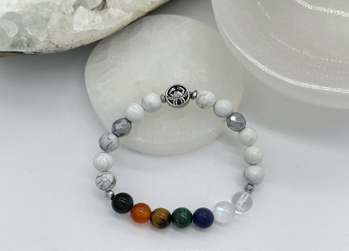 Cancer Chakra Bracelet (Howlite)