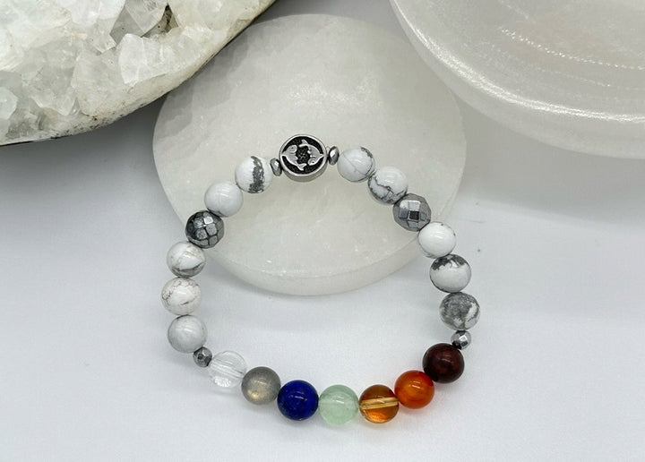 Pisces Chakra Bracelet (Howlite)