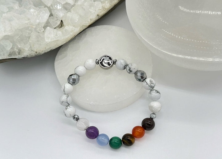 Capricorn Chakra Bracelet (Howlite)