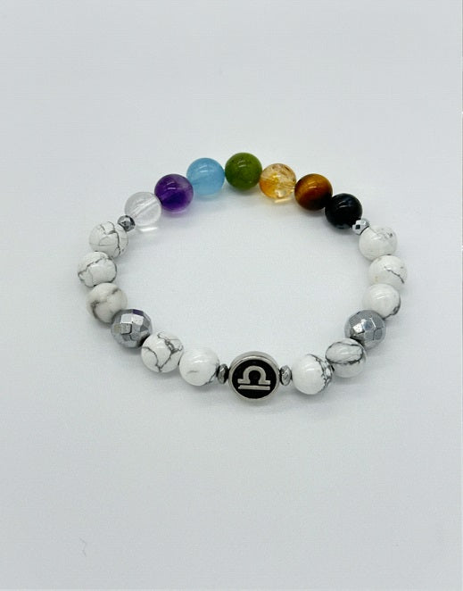 Libra Chakra Bracelet (Howlite)