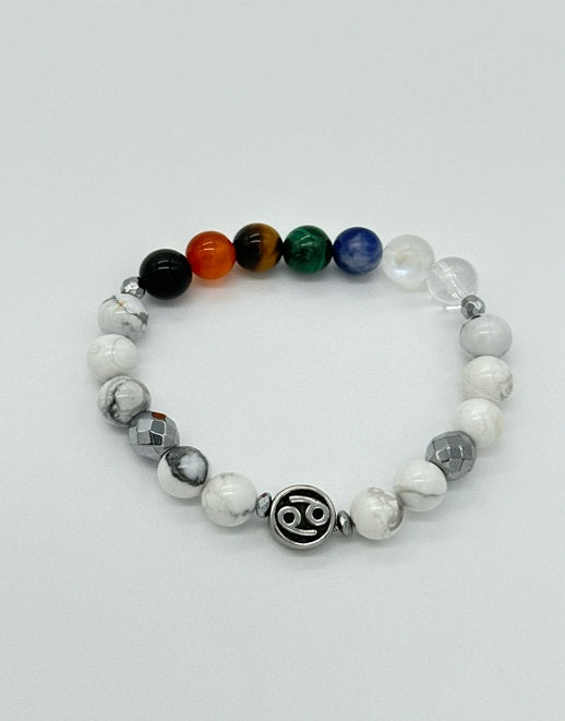 Cancer Chakra Bracelet (Howlite)