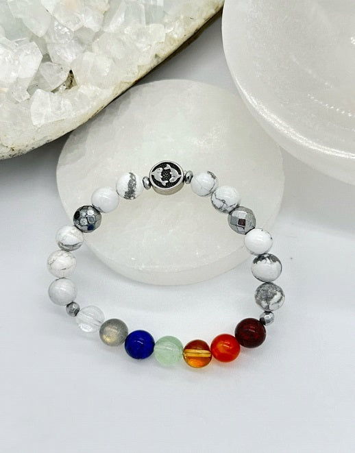 Pisces Chakra Bracelet (Howlite)