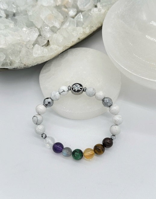 Leo Chakra Bracelet (Howlite)