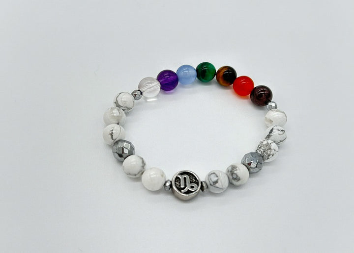 Capricorn Chakra Bracelet (Howlite)